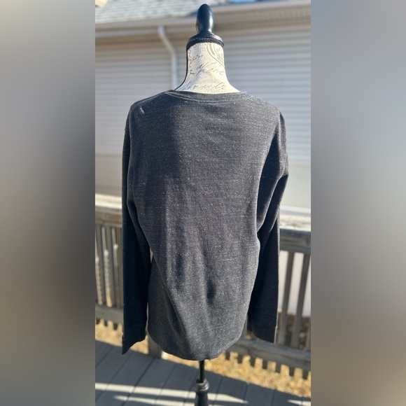 2FER BUNDLE!! Sonoma Men’s Textured Henley Long Sleeve Shirt Cream & Bla…​ - Picture 8 of 10